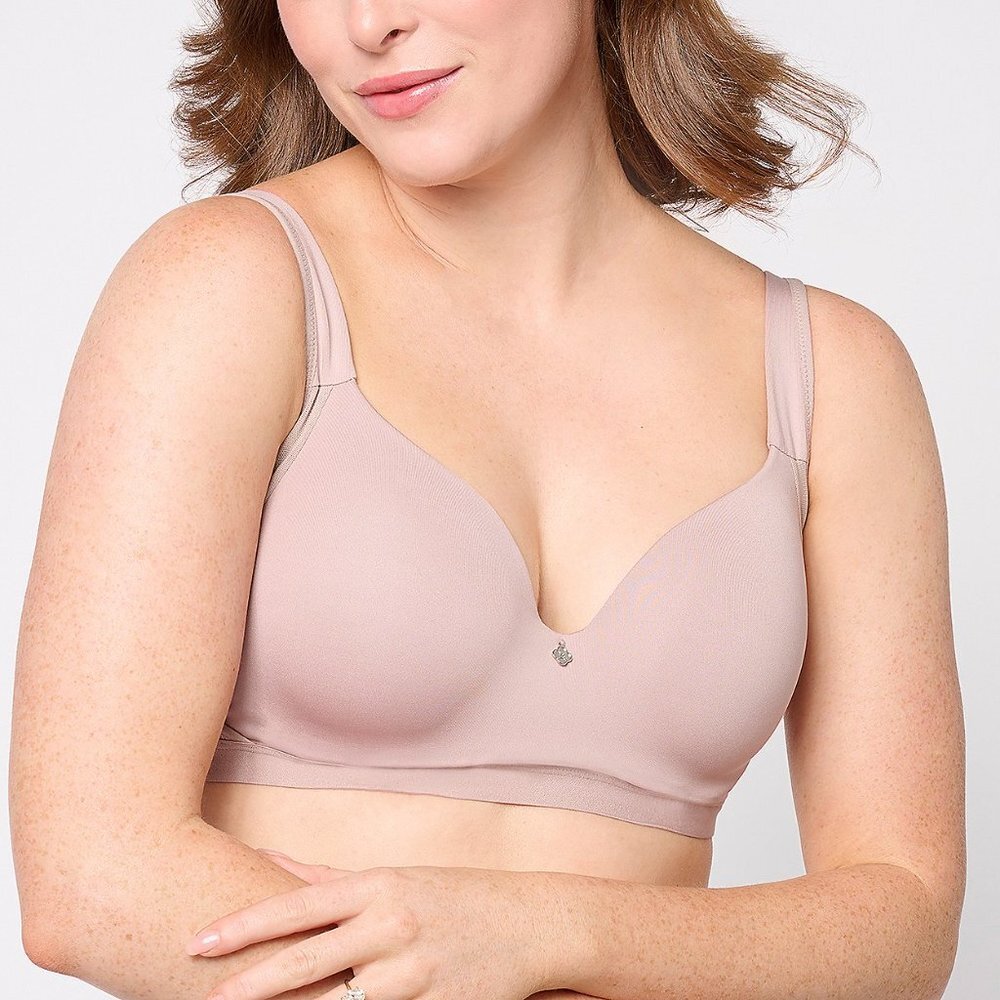 Breezies Dusty Rose Wireless T-Shirt Bra